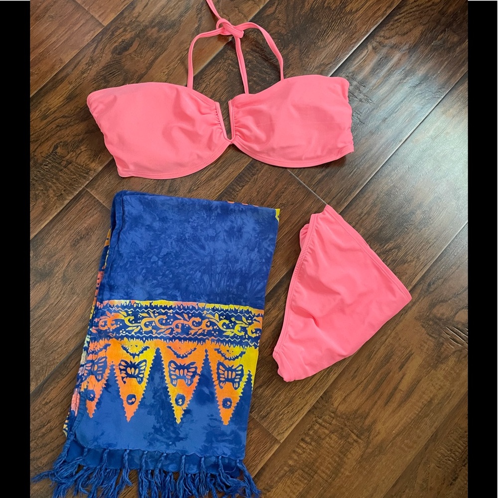 Sarong short cover up - Picture 3 of 6